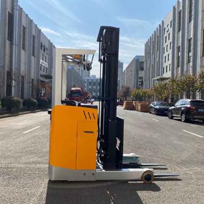 China 48V 2T Reach Truck Forklift 2000kg CQDE20 Reach Walkie Stacker for sale