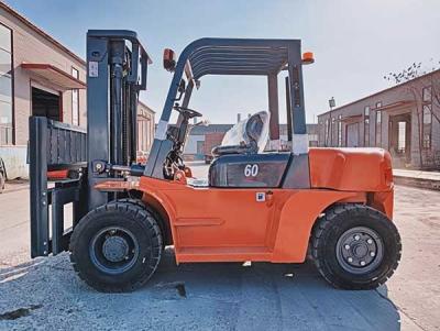 China CPCD60 6 Ton Forklift 6000kg Chinese XICHAI Engine Counter Balance Truck for sale