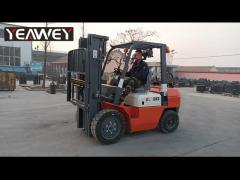 Chinese diesel forklift truck