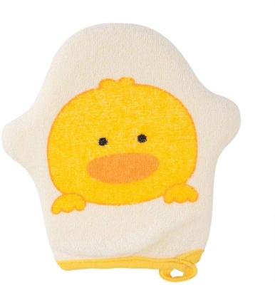 Chine Cute Viable Cartoon Body Wash Printing Dead Skin Bath Kid Gloves Scrubber Exfoliating Animal Bath Sponge Glove à vendre