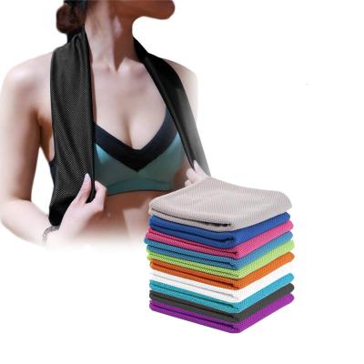 China Microfiber Viable Soft Breathable Cool Towel Yoga Sport Gym Workout Fitness Cooling Cloth for sale