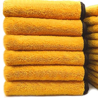 China Durable Universal Cleaning Cloth Plush Microfiber Cleaning Cloth Edgeless Towel For Household for sale