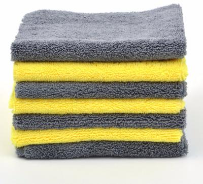 Cina Microfiber Viable Edgeless Cloth Premium Detailing Plush Car Wash Drying Buffing Polishing Towel in vendita