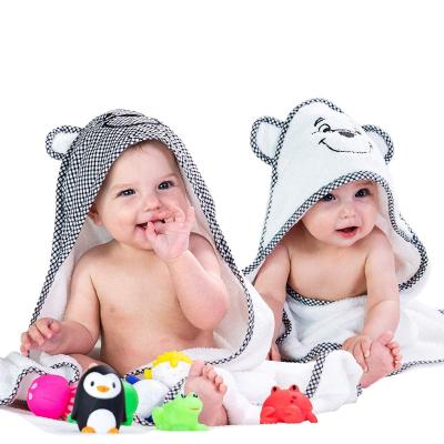 China Sustainable Premium Baby Towels Cotton Hooded Ultra Absorbent Thick Soft Towel With Hood Set Bath Accessories Gift zu verkaufen