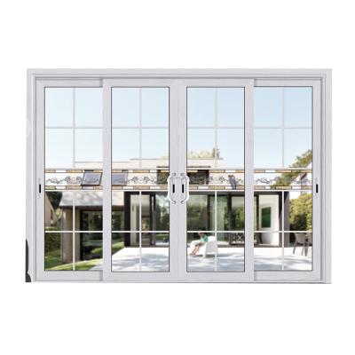 China Double Thermal Insulation Aluminum Folding Glass Sliding Door Sliding Door Sliding Door for sale