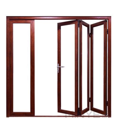 China Waterproof High Quality Bi Fold Glass Doors Philippines Door Exterior Folding Door For Restaurant for sale