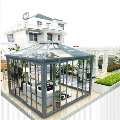 China High Quality Energy Saving Insulated Sunroom Roof Panels Small Sunroom Glass House Sunroom For Sale for sale