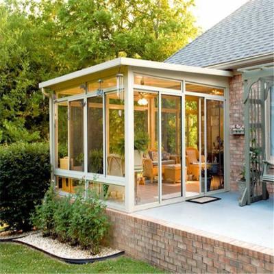 China Energy Saving Modular Prefab Glass House Prefab Glass House Glass House for sale