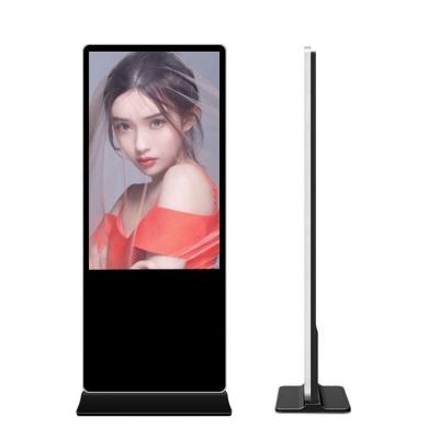 China 43 Inch Indoor Commercial Freestanding Hotel Full Digital Sexy Video Signage And Displays for sale