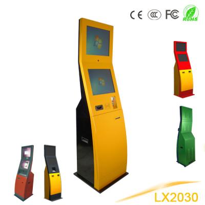 China Touch Screen Bill Payment Kiosk Price, Automated Cash Payment Machine Hospital Factory for sale