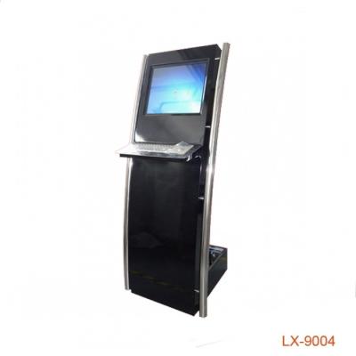 China Hot Custom Indoor Commercial Information Kiosk With Keyboard Windows Computer System Touch Screen Kiosk Totem LCD Display With Printer for sale