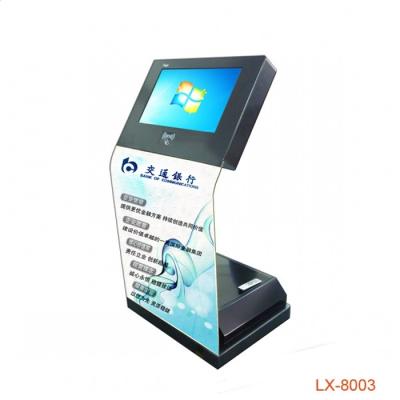 China First Class Electrolysis Dish Advertising Touch Screen Airport Check-in Kiosk And Digital Signage Used On Bank, Real Estate Property, Convention Center for sale