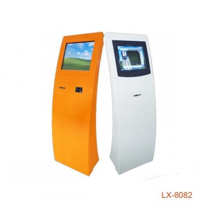 China LCD Screen Indoor Interactive Kiosk with Card Reader Keyboard Printer Cinema Ticket Vending Machine Airport Check-in Kiosk for sale