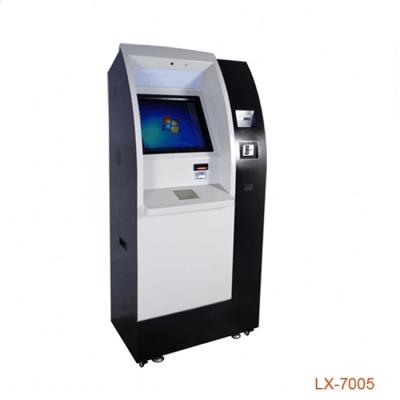 China New article indoor floor stand small size touch sreen digital signage kiosk display coin dispenser self-service atm kiosk for sale