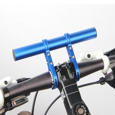 China BMX Bicycle Handlebar Bike Mount Extension Bar For Camera Light Clip Code Table Bracket Bracket for sale