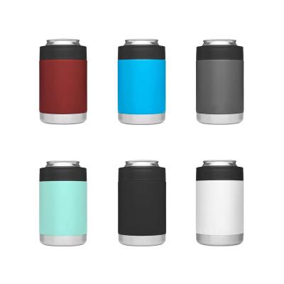 China Kepp Drinks Cold Double Wall Stainless Steel Vacuum Insulated Tumbler Cooler 12oz Beer Can for sale