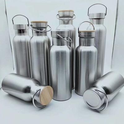 China PORTABLE 350ml, 500ml, 600ml, 750ml, 1000ml Stainless Steel Water Bottles Double Wall Mouth Insulated Vacuum Travel Thermos Flasks Wide for sale