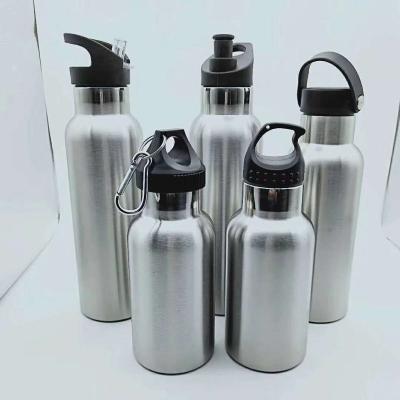 China Logo Printing Wholesale Stainless Steel PORTABLE Custom Water Bottle Flask Thermos for sale