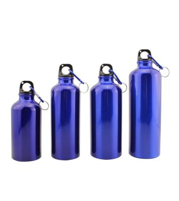 China Sustainable 400ml, 500ml, 600ml, 750ml Outdoor Bike Sports Custom LOGO Aluminum Drinking Water Bottle for sale