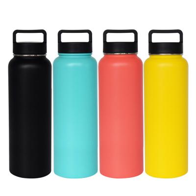 China Durable 350ml, 500ml, 1200ml Double Wall Vacuum Flask Stainless Steel Leak Proof Wide Mouth Sports Insulated Water Bottle for sale