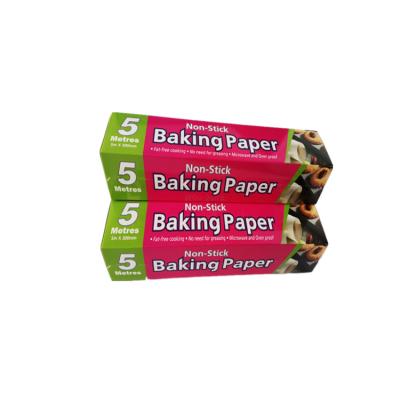 China Good Price Sustainable Professional Food Grade Silicone Oil Customized Baking Paper for sale