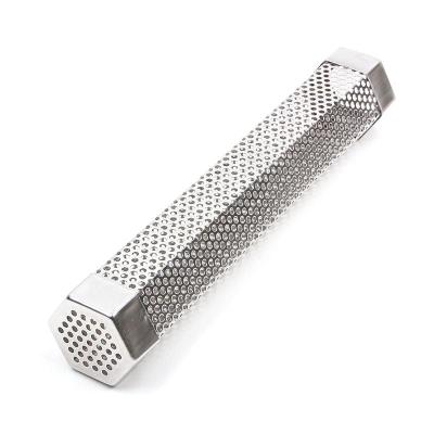 China Heat Resistance Heat Resistance China Supplier Stainless Steel Pellet Smoker Tube For Grill Occasions for sale