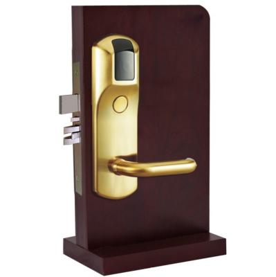 Chine Serrure de porte d'hôtel de carte de Temic T5557 EM4305 RFID, serrure durable de carte principale d'or à vendre