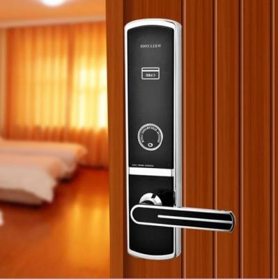 China Standalone RFID Access Control Hotel Electronic Door Locks RFID Card Key for sale