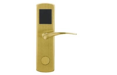 China Battery Operated Electronic RFID Hotel Locks With Door Handle , Keyless Entry Door Locks for sale