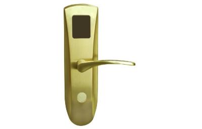 China Digial Metal RFID Hotel Card Locks Long Distance Reader US Standard Mortise for sale