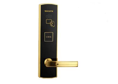 China Anti Vibration Black Metal Frame Hotel Card Locks Free Software for Hospitality for sale