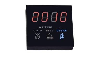 China Smart Door Bell Don't Disturb Touch Button Signs Hotel Doorbell System Wired for sale