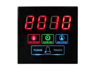 China 86mm LED Door Number Programming Signs Board Wired Doorbell System for sale