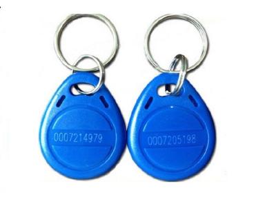 China 125Khz TK4100 EM4100 Plastic RFID Key Fob , RF ID Key Tag for Access Control System for sale