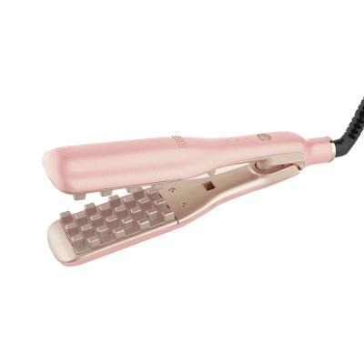 China Tapered Wave Row Tooth Wave Hair Curler Wrinkled Curling Iron Temperature Control Hair Curling Tool Essential Oil Coating Dish Hesitate for sale