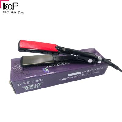 China Wholesale Success Curler Hair Straightener Hair Salon Iron Hair Straightener Titanium Titanium Nano Flat Iron Pro Hair Flat Iron for sale