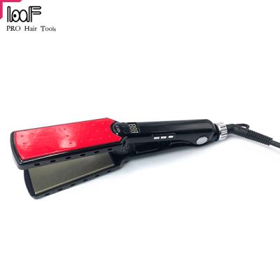 China Wholesale Iron Hair Straightener Salon Success Hair Pro Iron Titanium Flat Nano Flat Hair Straightener for sale