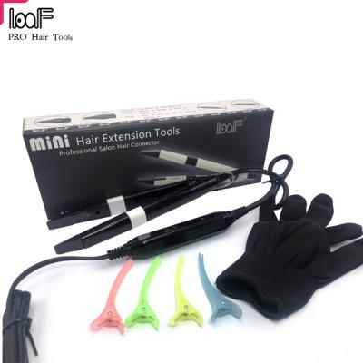 China Make hairstyles high quality 100% tefulong heating plate hair extension fusion connector hair extension fusion iron hair extension tools for sale