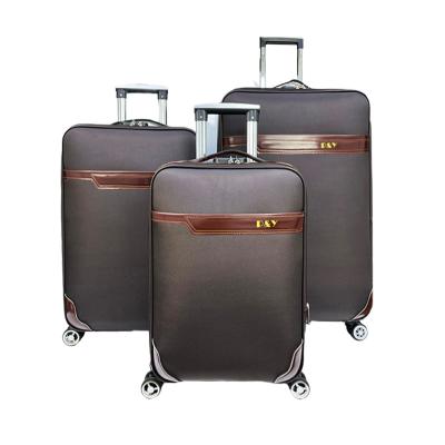 China Soft And Light Luggage Bottom Nylon Factory 3PC Factory Wholesale Travel Direct Sales for sale