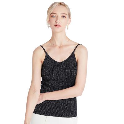 China Hot Selling Anti Shrink Sleeveless Sexy Sweater Women Invest Sexy Tight Custom Knit Sweater for sale