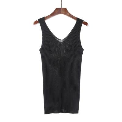 China Wholesale Women Anti-Shrink V-Neck Sweater Sleeveless Vest for sale