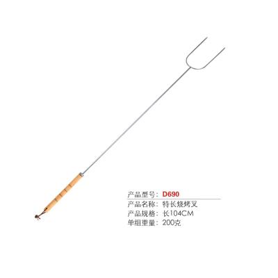 China Factory direct professional long fork camping barbecue portable easily cleaned fork for sale for sale