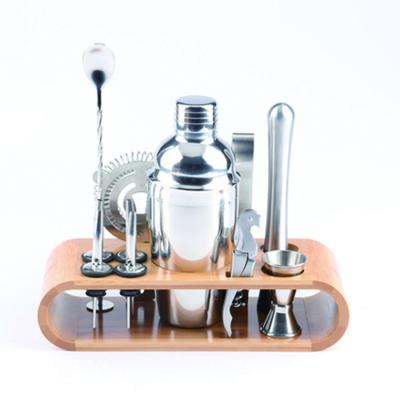 China Sustainable Stainless Steel 750ml Cocktail Set Set Of 12 Family Cocktail Tea Bar Tool Sets for sale