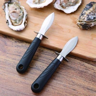 China Sustainable Stainless Steel Oyster Knife Oyster Scallop Shell Knife Barbecue Oyster Knife for sale