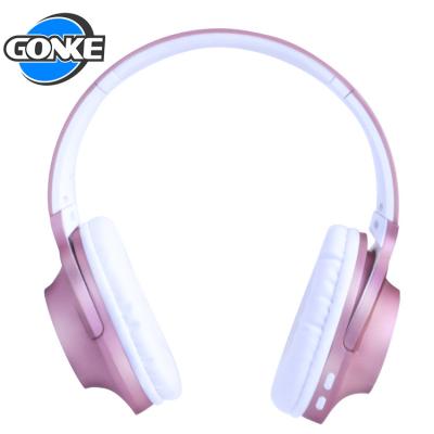 China Stereo Sound Adjustable Over-Ear Headphone Audifonos Wireless Earphone for sale