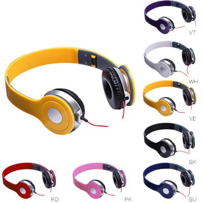 China Cable Stereo Sound Headphones Over Ear Headphone PC Earphone for sale