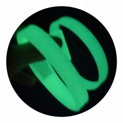 China Popular / Fashion Glow In The Dark Silicone Wristband Custom , Silicone Rubber Wristband For Gift / Sports for sale