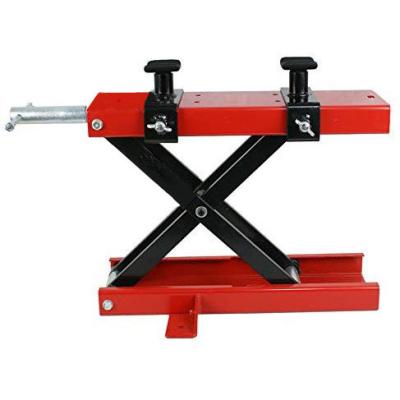 China 1100LBS Steel Motorcycle Scissor Jack Lift Steel Motorcycle Jack for sale