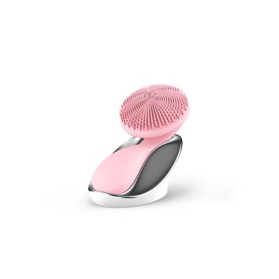 China Factory Price Face Detergent Brush Rotation Scrubber DEEP CLEANING Facial Cleansing Brush for sale