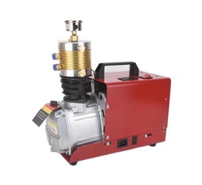 China Portable High Pressure Lubricated Electric Car Pcp Compressor 300bar Compressor for sale